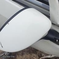 Fiat Punto Right Side Wing Mirror White 2010