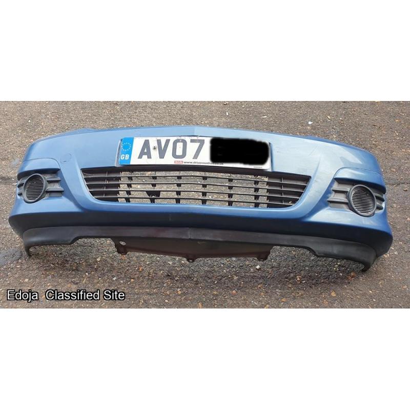 Vauxhall Astra H Front Bumper Blue 2007