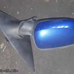 Vauxhall Corsa C Right Side Wing Mirror Blue 2003