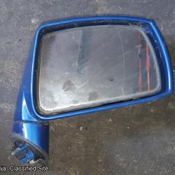 Hyundai Coupe Right Side Wing Mirror Blue 2005