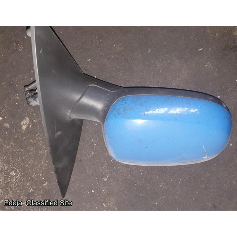 Vauxhall Corsa D Right Side Wing Mirror Blue 2004