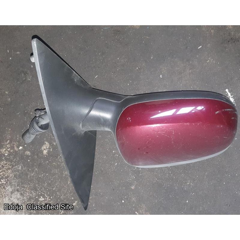 Vauxhall Corsa C Right Side Wing Mirror Red 2002
