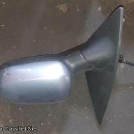 Vauxhall Corsa C Right Side Wing Mirror Grey 2002