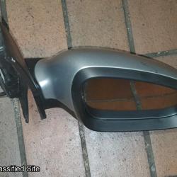 Vauxhall Astra J Right Side Wing Mirror Silver 2011