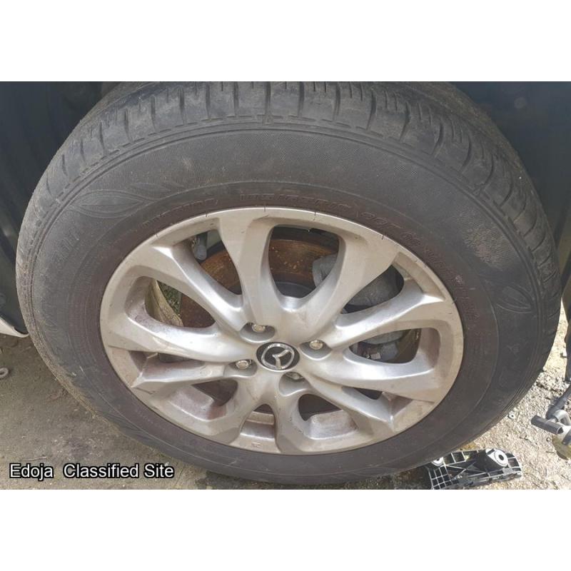 Mazda 2 x4 Alloy Wheels And Tyres 185/65/15 2017
