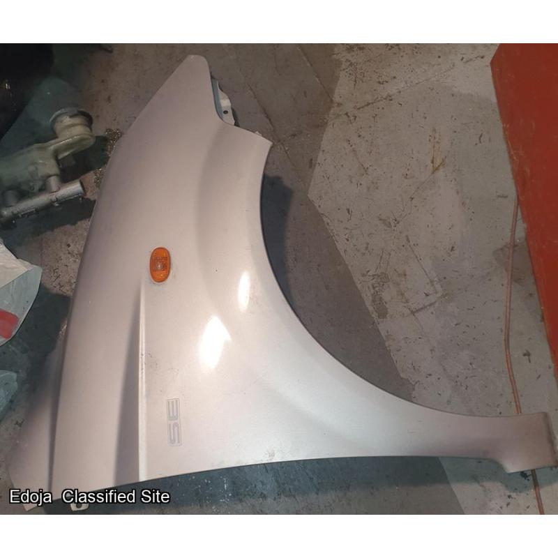 Chevrolet Matiz Right Side Front Wing Silver 2006