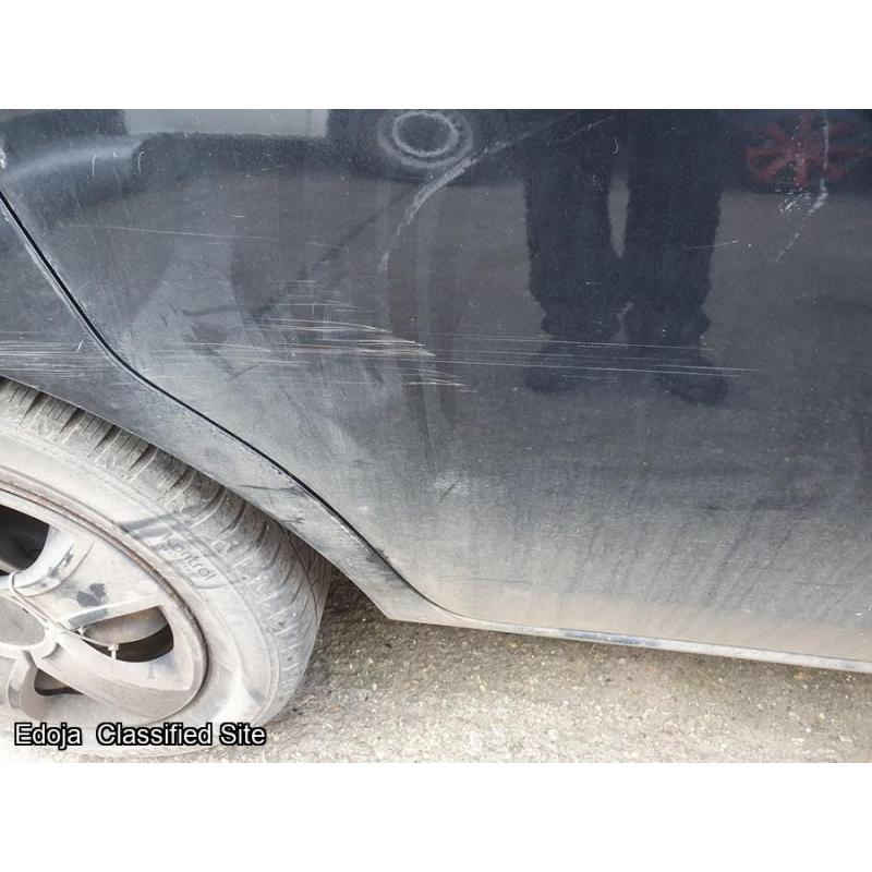 Vauxhall Corsa E Right Side Rear Door Black Colour 2015