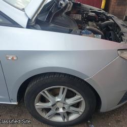 Seat Ibiza Right Side Front Wing Grey Colour 2009