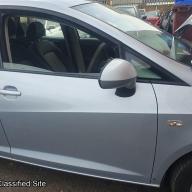 Seat Ibiza Right Side Front Door Grey Colour 2009