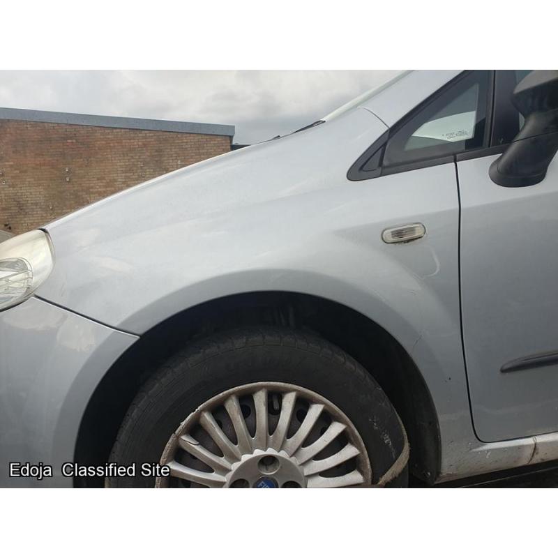 Fiat Punto Left Side Front Wing Grey 2008