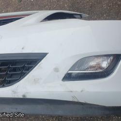 Vauxhall Astra J Front Bumper White 2012