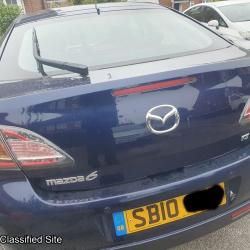 Mazda 6 Tailgate Bootlid Blue 2010