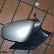 Honda Civic Left Side Wing Mirror Silver 2007