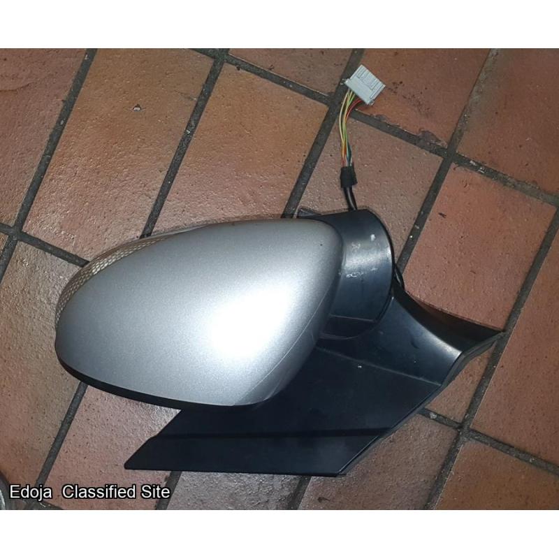 Honda Civic Left Side Wing Mirror Silver 2007