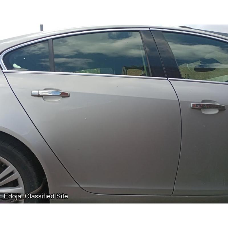 Vauxhall Isignia Driver Side Rear Door Silver 2011