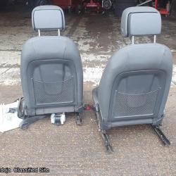Audi A6 S Line C7 Front Driver And Left Side Seats 2014