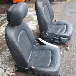 Audi A6 S Line C7 Front Driver And Left Side Seats 2014