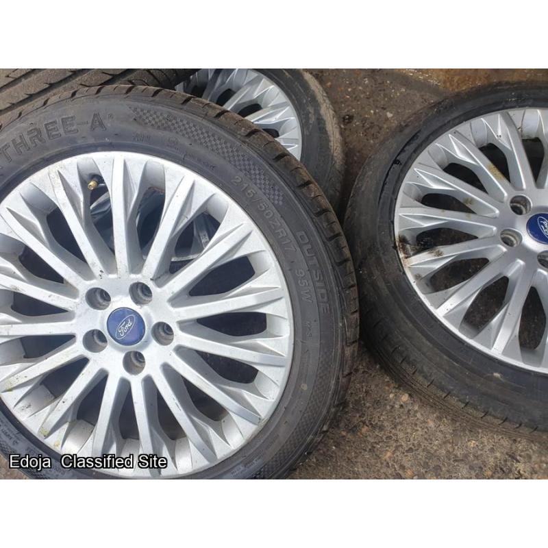 Ford C Max x4 215/50/17 Alloys And Tyres